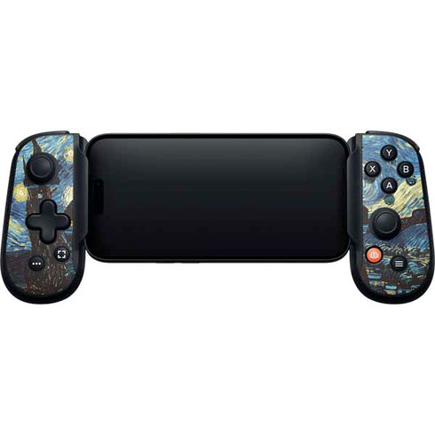 van Gogh - The Starry Night by Van Gogh Backbone One for iPhone Game Controller Skin